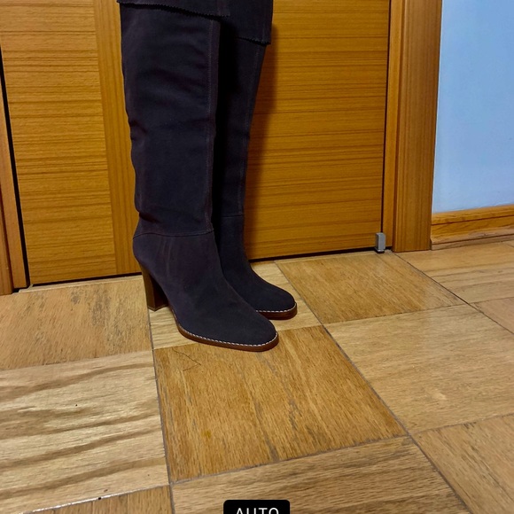 Anne Klein boots from natural suede calf - Picture 7 of 10